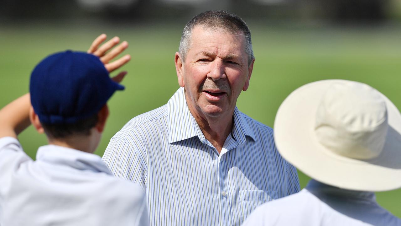 Rod Marsh remains in an induced coma in hospital.