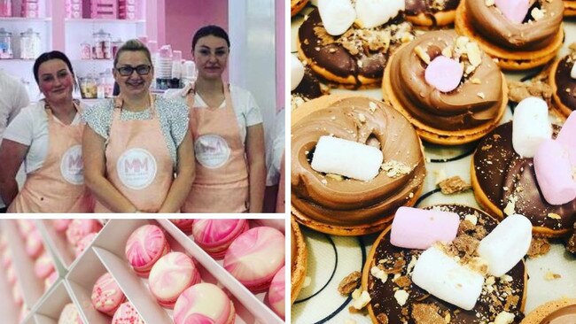 Mama Mac’s Macarons founder Nicole McPhee and her team are selling out thousands of macarons each week from the new Yamanto Central store.