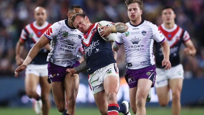 Jake Friend had a big game for the Roosters. Picture: Getty Images