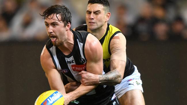 Jack Graham teaches Collingwood a lesson in pressure.