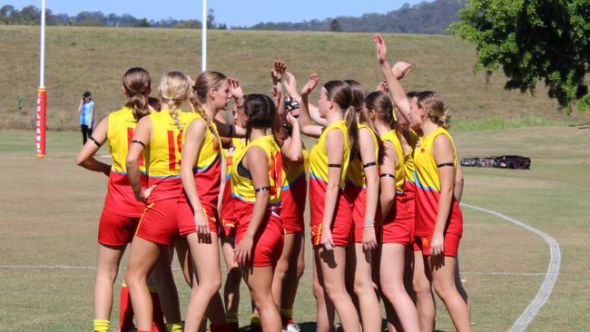 The Northern Rivers under 15 girls have plenty of potential.