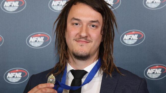 Jarryd Coulson has won three straight Division 3 league best-and-fairests.