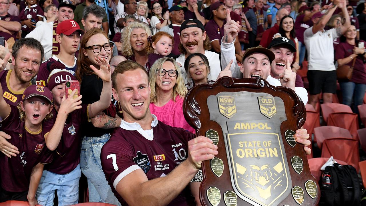 Daly Cherry-Evans won over the Queensland fans after skippering the Maroons to their series boilover last season.