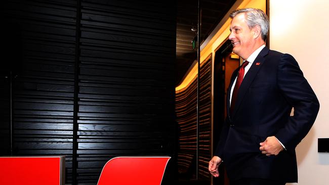Westpac CEO Brian Hartzer will set out a positive economic message when he addresses an Australia Israel Chamber of Commerce lunch in Melbourne tomorrow. (James Croucher)