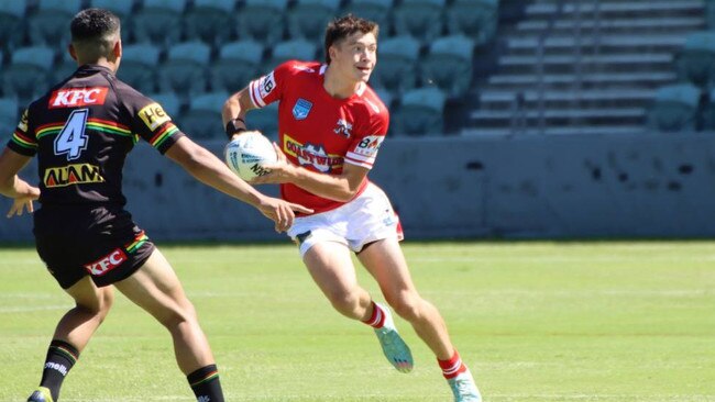 Thirroul’s Aaymon Fitzgibbon pictured playing for the Illawarra Steelers.