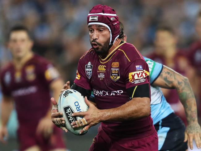 There will be no Origin swan song for Johnathan Thurston. Picture: Brett Costello