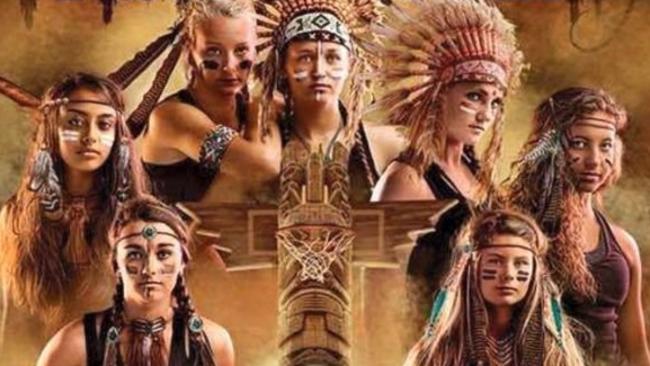 None of the girls featured is Native American.