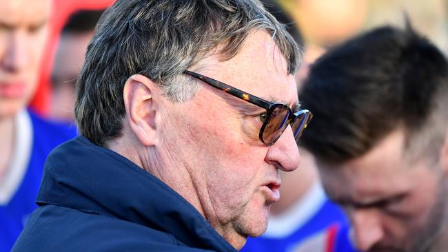 Keilor coach Mick McGuane. Photo: Josh Chadwick.