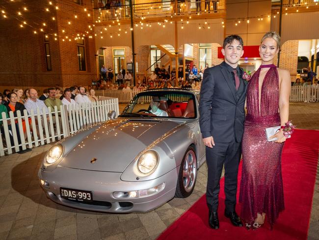 CLASS OF 2024: Townsville Grammar School formal. Students Kayne Rennie & Charlotte McDarra.