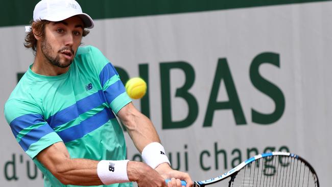 Jordan Thompson during the Roland Garros 2016 French Tennis Open in Paris in May. Picture: AFP/Miguel Medina