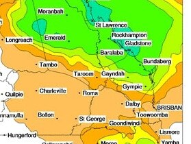 Gympie rain forecast