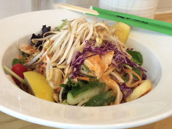 Miss Sunshine salad offers taste and colour to the Greenhouse Asian Salads menu. Picture: Jenifer Jagielski