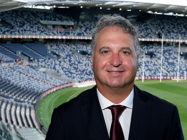 Victorian Chamber of Commerce CEO Paul Guerra at GMHBA Stadium. Picture: Mark Wilson