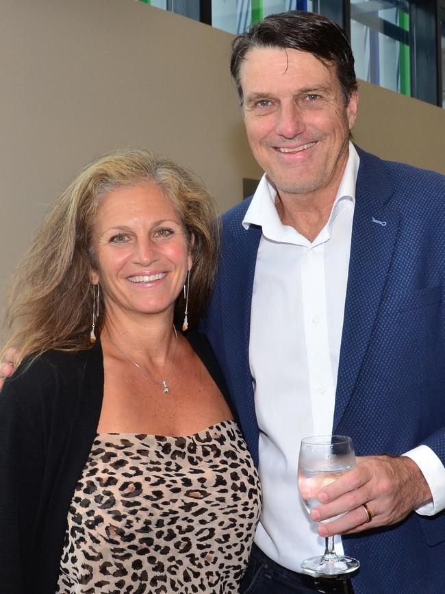 Tami and Paul Roos. Picture: Fiona Byrne