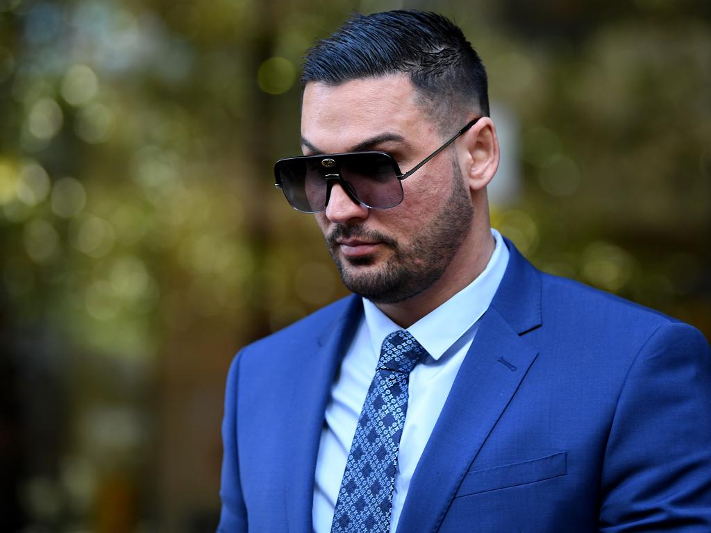 Salim Mehajer on Wednesday appeared in the Federal Court in an attempt to block the sale of his western Sydney home. Picture: NCA NewsWire/Joel Carrett.