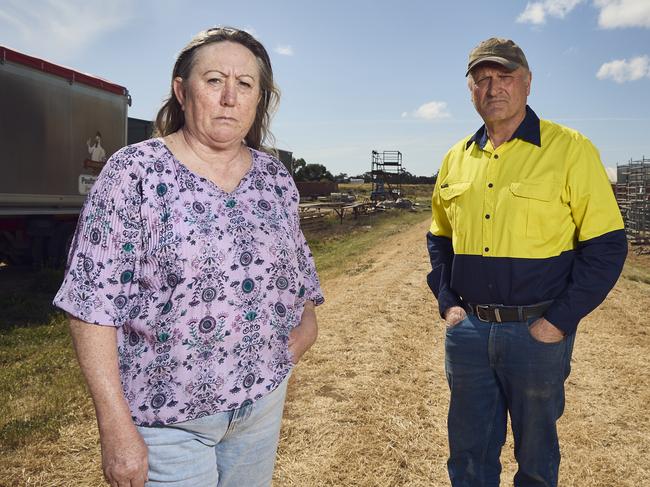 Christine and Wally Schmid in Murray Bridge, where theyÃve been charged GST on a rehabilitation treatment, Monday, Sept. 25, 2023. Picture: Matt Loxton