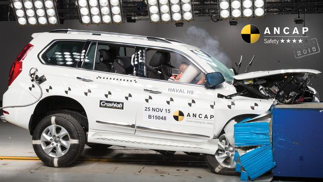 Chinese Haval H9 SUV slammed in world first independent crash test ...