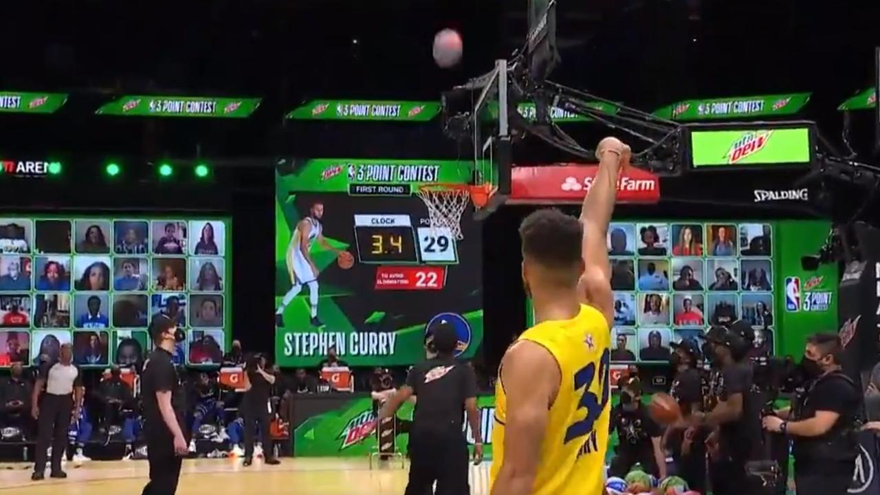 NBA All-Star 3 point contest 2021 result: Steph Curry defeats Mike ...