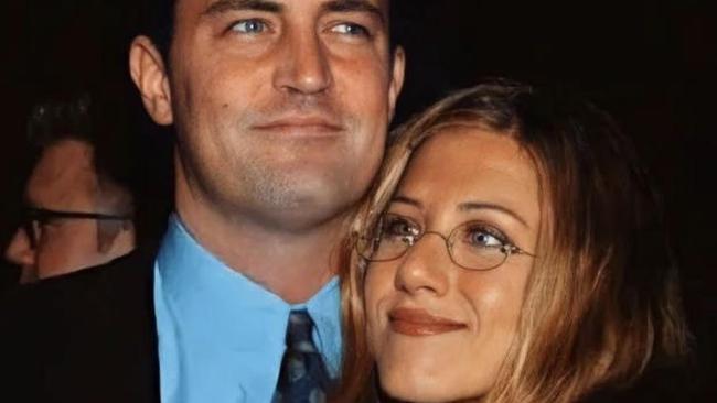 Matthew Perry and Jennifer Aniston. Picture: Instagram