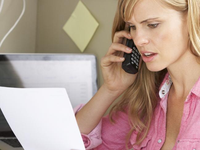 Woman haggling on the phone for a better deal. Picture: iStock.