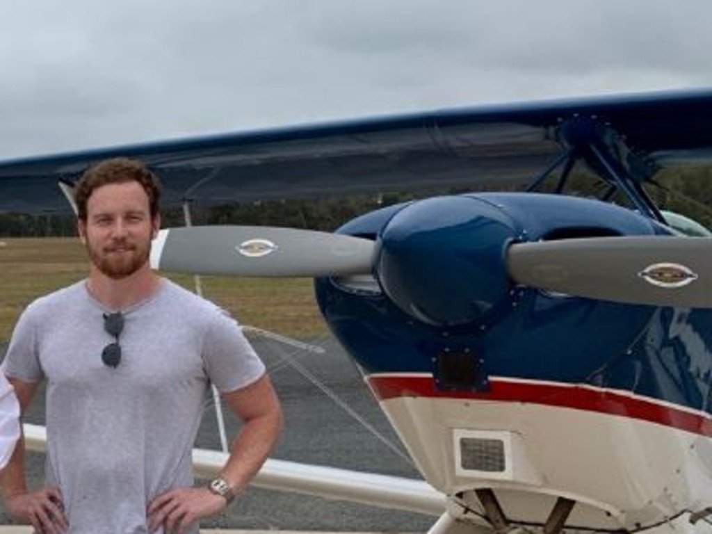 Rory Blanning was killed alongside another man when the Cessna-150 Aerobat single engine aircraft he wand another man were flying crashed into thick bushland in Peachester.