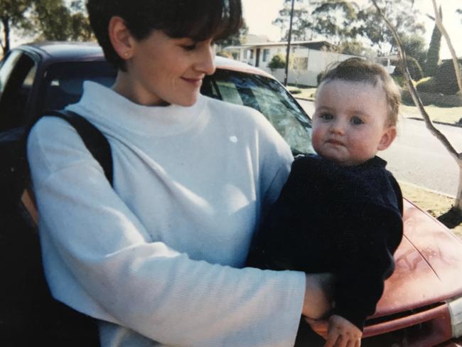 Donna Hale with Billy as a baby. Donna took her own life four months after her 21-year-old son Billy died by suicide.