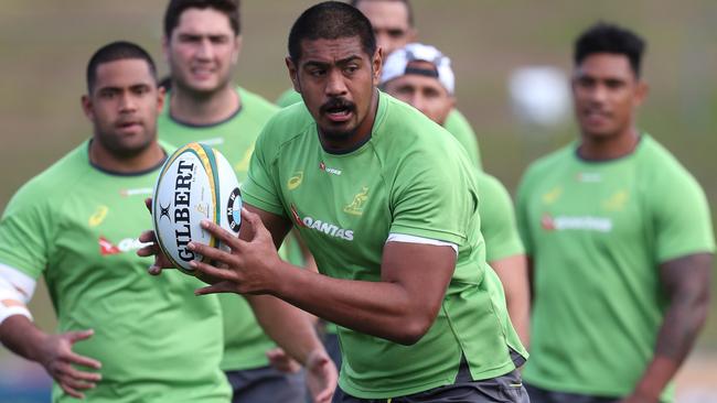 Will Skelton has slimmed down and been selected by the Wallabies. Pic Darren England.