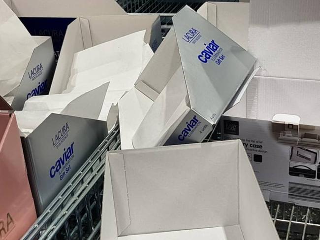 Aldi causes chaos over $29.99 Lacura gift sets. Picture: Instagram