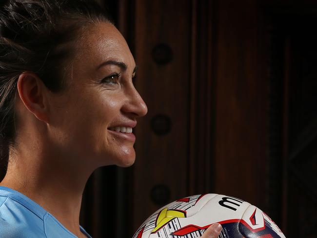 Melbourne City's Jodie Taylor before this weekends W-League Grand Final against Sydney FC. Pic: Michael Klein