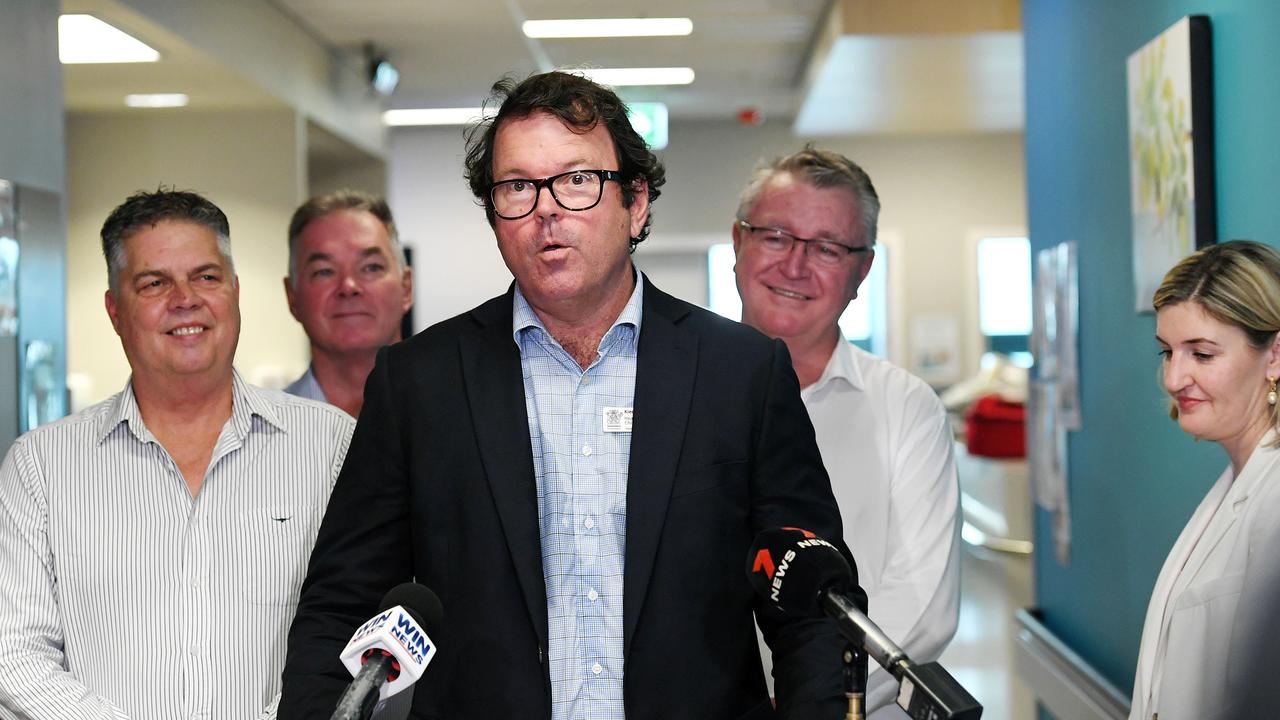 Townsville Hospital and Health Service CEO Kieran Keyes said the hospital was recruiting to account for the upgrades set to be completed in late 2026. Picture: Shae Beplate.