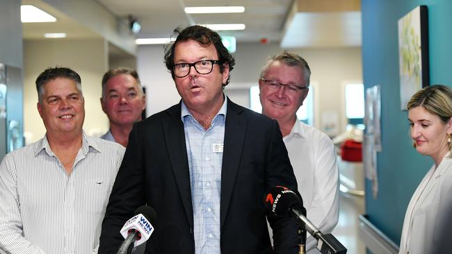 Townsville Hospital and Health Service CEO Kieran Keyes said the hospital was recruiting to account for the upgrades set to be completed in late 2026. Picture: Shae Beplate.