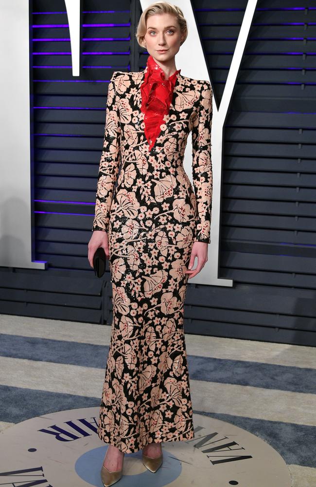 Elizabeth Debicki attends the 2019 Vanity Fair Oscar Party hosted by Radhika Jones at Wallis Annenberg Center for the Performing Arts on February 24, 2019 in Beverly Hills, California. (Photo by Dia Dipasupil/Getty Images)