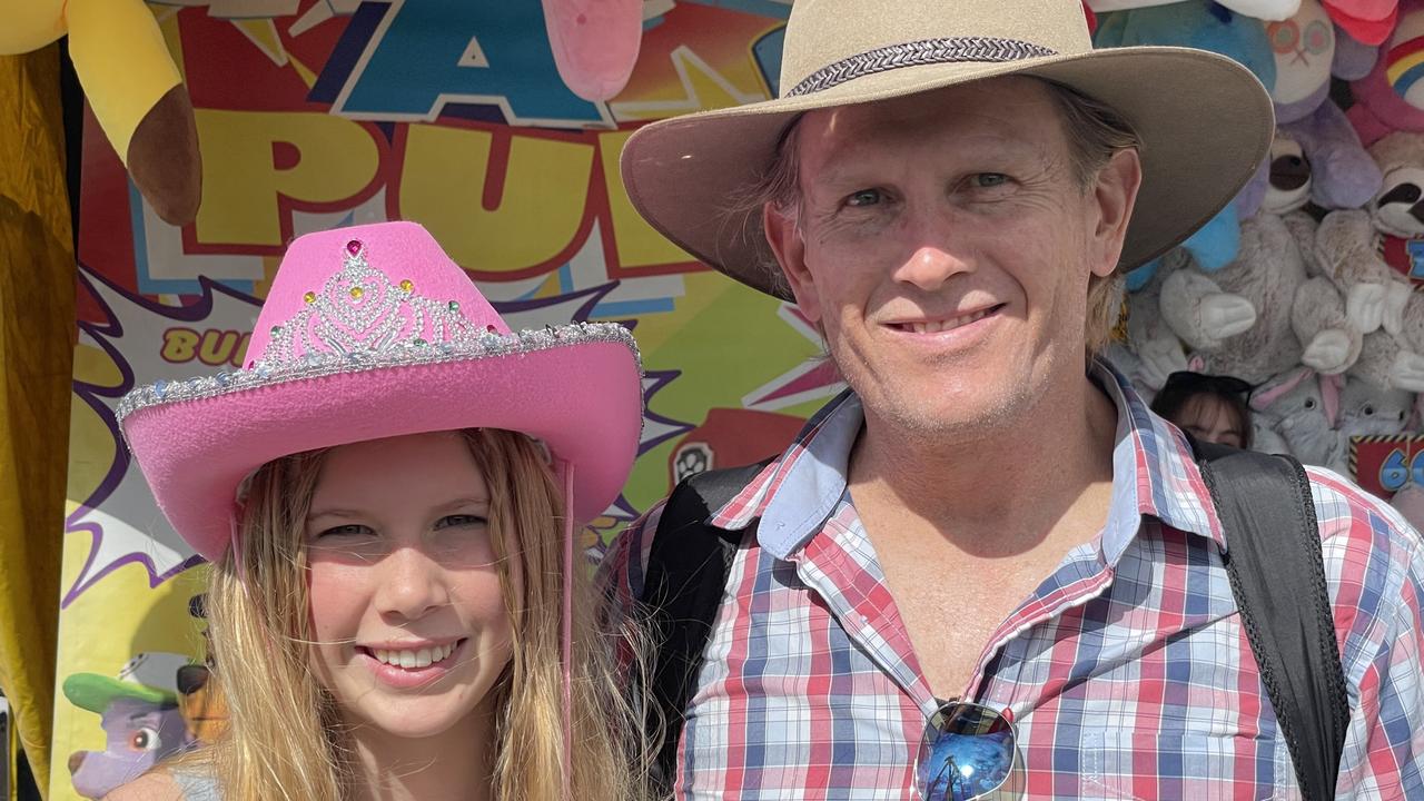 Victoria and David Hill enjoy People's Day at the 2024 Gympie Show.