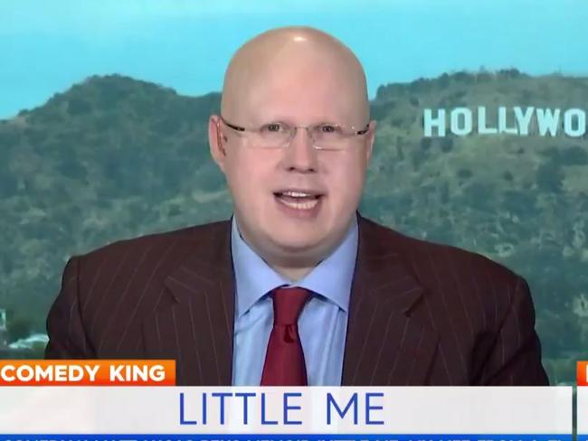 Matt Lucas: 'The world is watching you Australia.' Picture: Channel 9