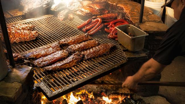 Salt Lick BBQ in Austin, Texas.