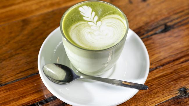 A "broccolatte" at Commonfolk Coffee, Mornington, Melbourne. Photo: Daniel Pockett