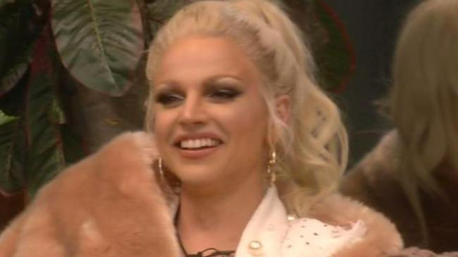 Courtney Act on UK Big Brother.