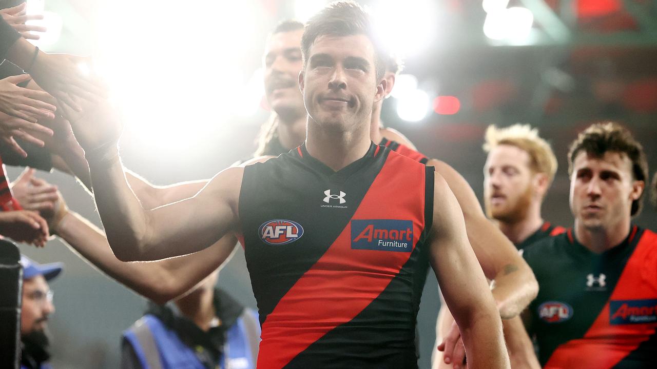 ‘Wouldn’t bother me’: Bombers captain Zach Merrett clears air on logo rumour