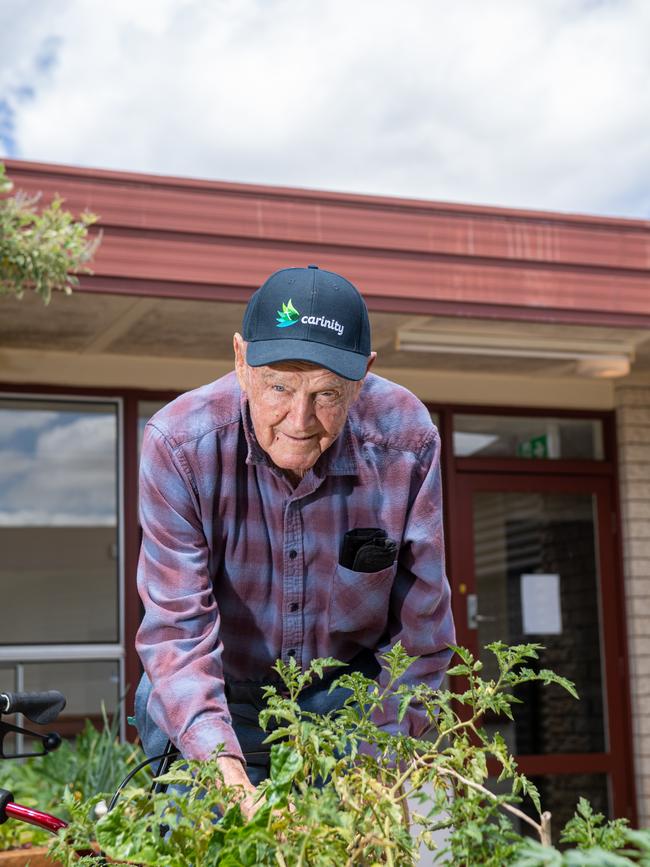 Carinity Karinya Place resident Ron Weier. Photo: Ali Kuchel