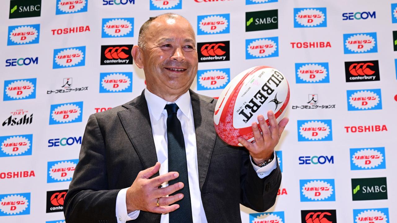 Eddie Jones was appointed coach of Japan in December 23, just months after the horror World Cup campaign with the Wallabies. (Photo by Atsushi Tomura/Getty Images)