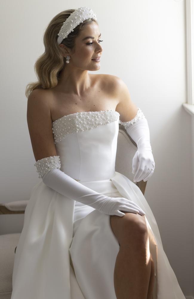 Sophie Tieman in her dream dress. Pictures: Blumental Photography