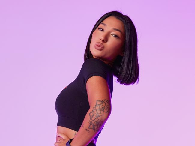 Ella Ding of MAFS launched a new health and "sex positive" app 4U. Picture: Supplied