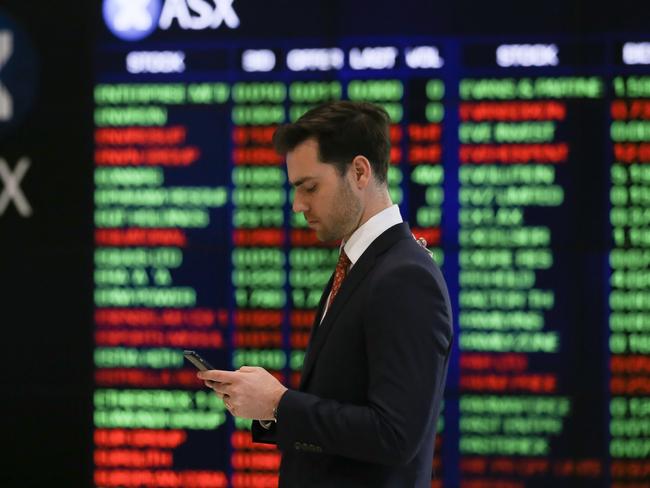 The ASX has took $32.5 billion hit at the open, as shares plunged.. Picture: AAP