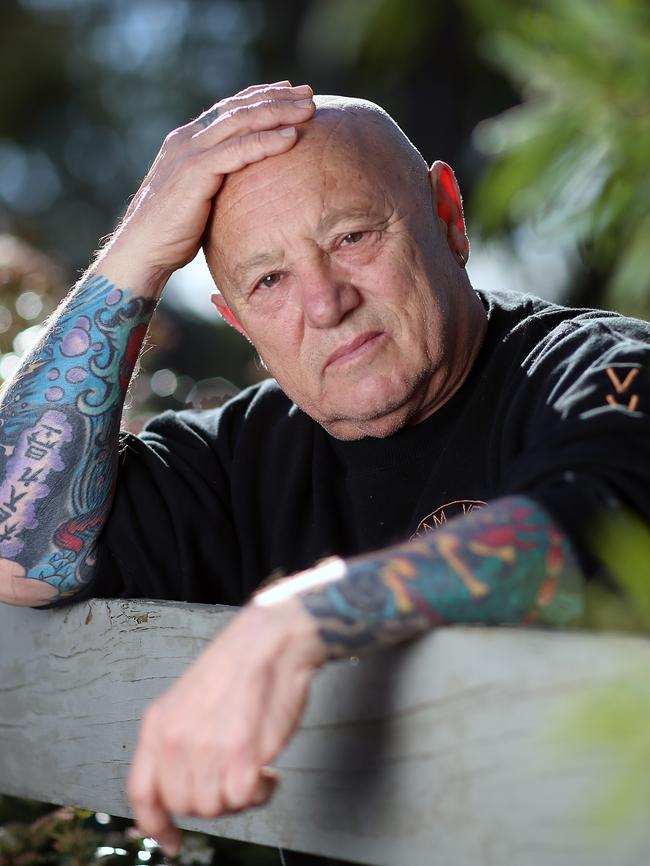 Angry Anderson opened up about his stint on Go Back To Where You Came From. Picture: Alex Coppel