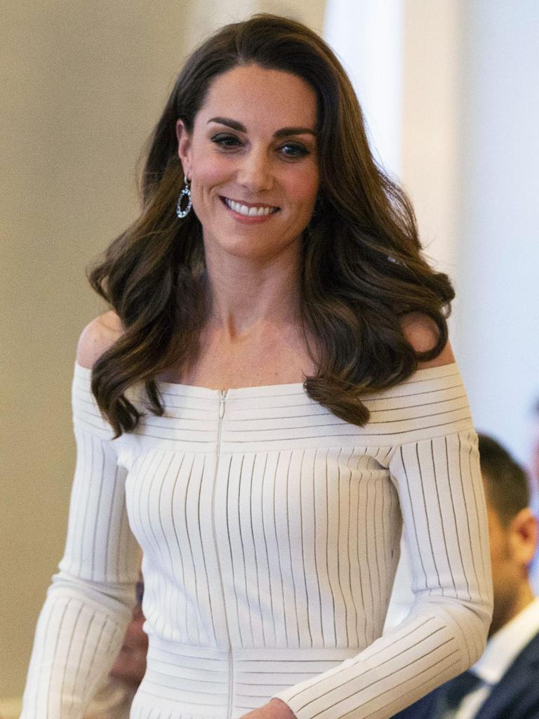 The Duchess looked radiant. Picture: Ian Vogler/Pool Photo via AP