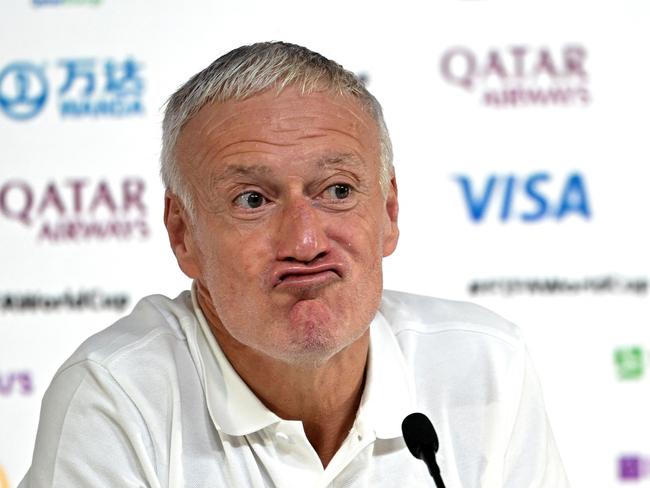 France's coach Didier Deschamps. Picture: Franck Fife/AFP