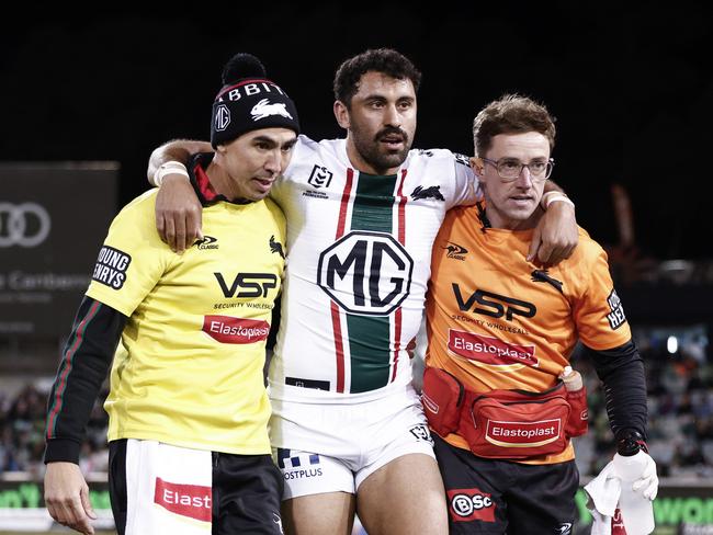 Alex Johnston’s season is over. Picture: Daniel Pockett/Getty Images