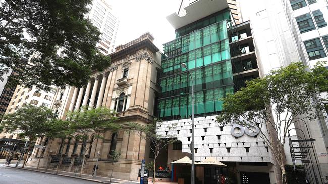 The Brisbane building known as The Chambers. The University of Queensland has arranged a $251m loan facility in an aggressive building program. Picture: Lyndon Mechielsen