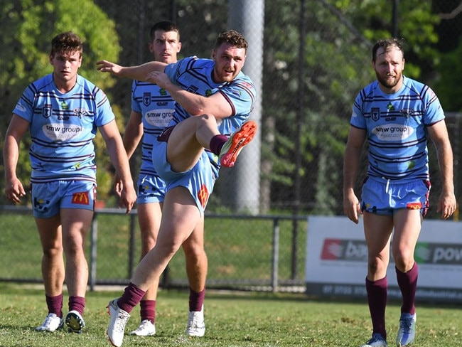 CQ Capras’ hooker Trey Browne is in second place on the Petero Civoniceva Medal tally. Photo: Vanessa Hafner/QRL