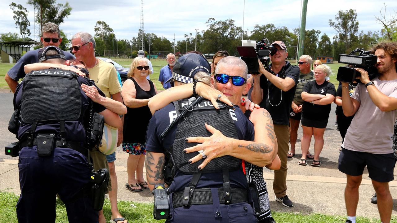 South Australian Police Association president Mark Carroll said a ‘dark cloud’ was hanging over the Australian police community in the wake of the attack. Picture: NCA NewsWire / David Clark